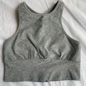 Free People Movement Grey Keyhole Bra XS/S